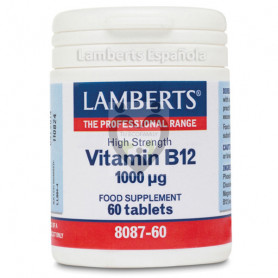 VITAMINA B12 1000µg 60 TABLETAS LAMBERTS