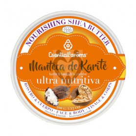 MANTECA DE KARITE ULTRA NUTRITIVA 100Gr. ESENTIAL AROMS