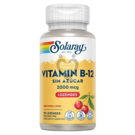 VITAMIN B12 2000Mcg. 90 COMPRIMIDOS SUBLINGUALES SOLARAY