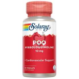 PQQ COQ10 30 CAPSULAS VEGETALES SOLARAY