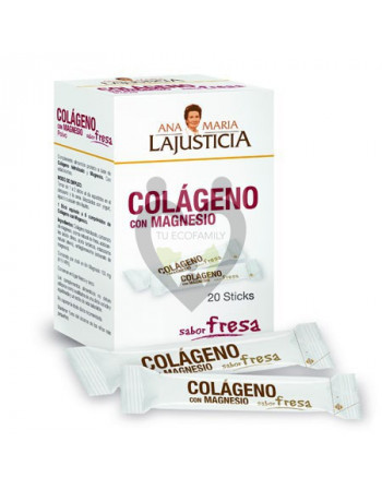 COLAGENO MAGNESIO 20 STICKS ANA M. LAJUSTICIA